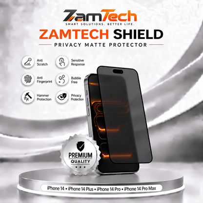 IPhone 14 Matte Privacy Screen Protector