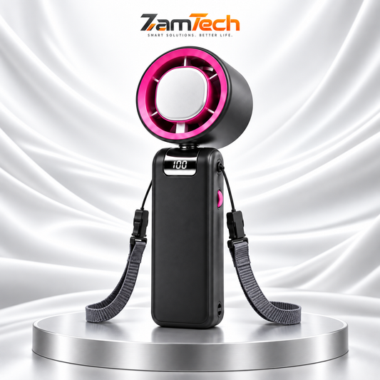 ZamTech Ice Sensed Handheld Fan