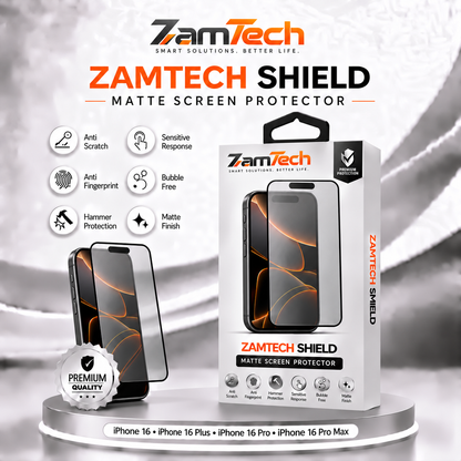 IPhone 16 Matte Simple Screen Protector