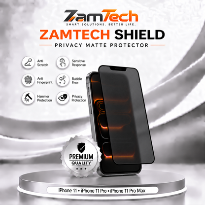 IPhone 11 Matte Privacy Screen Protector