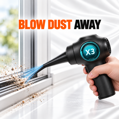 ZamTech Portable 3-in-1 Car Vacuum Cleaner