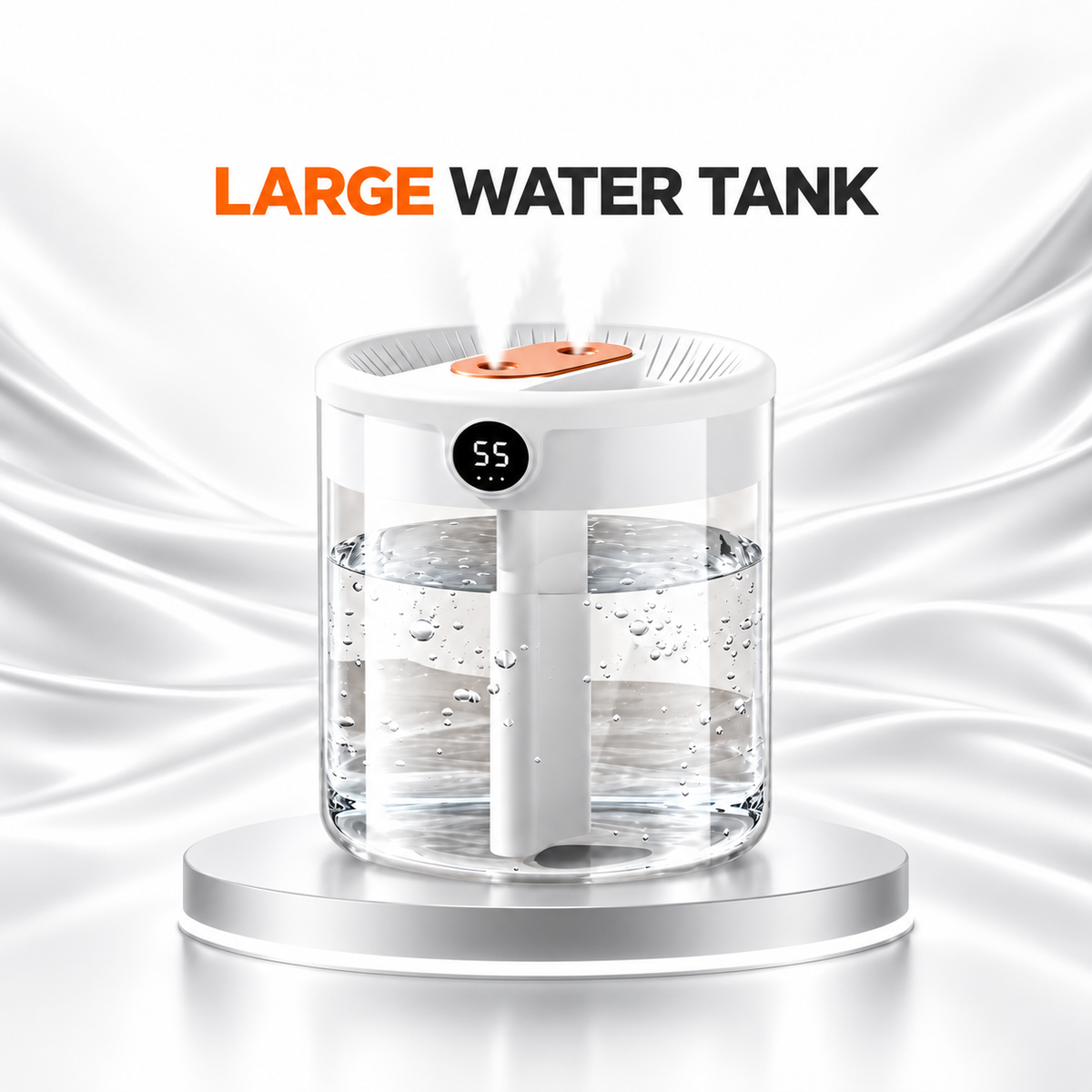 ZamTech Clear Digital Display Humidifier