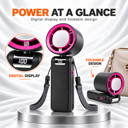 ZamTech Ice Sensed Handheld Fan