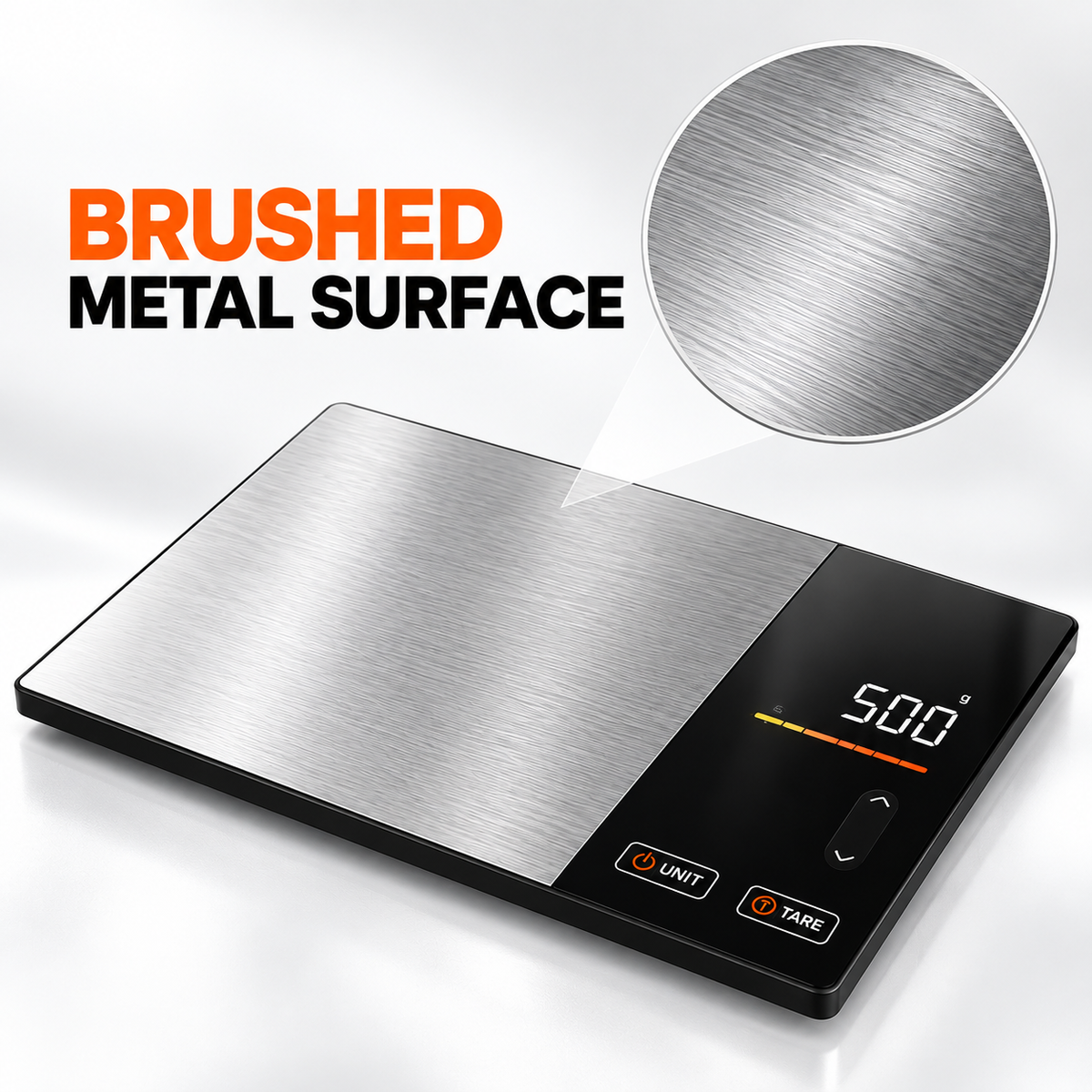 ZamTech Slim Digital Kitchen Scale