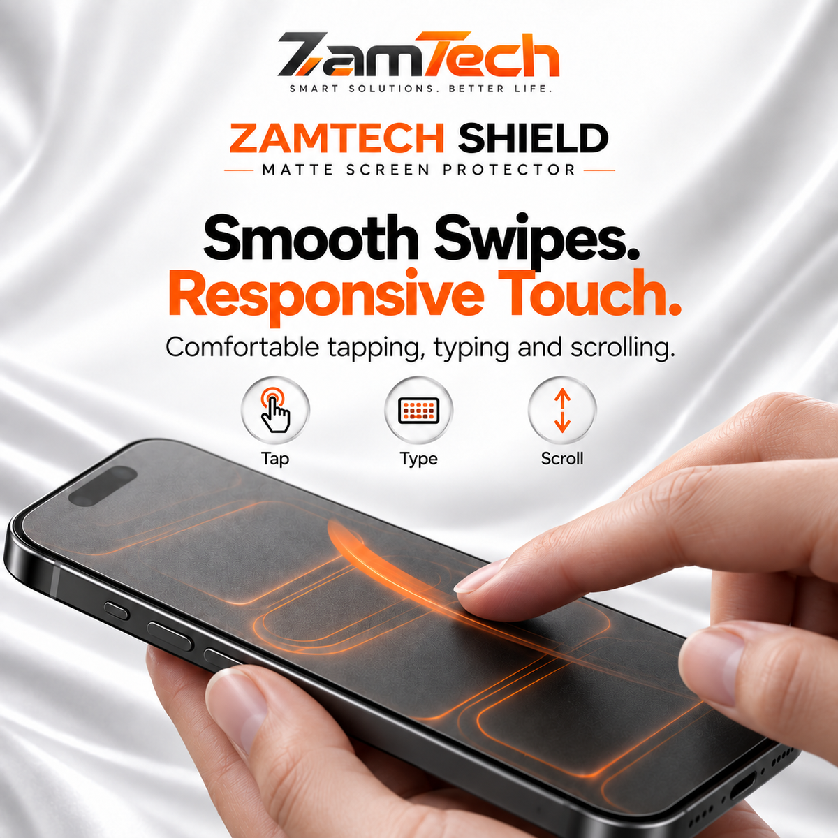 IPhone 18 Matte Simple Screen Protector