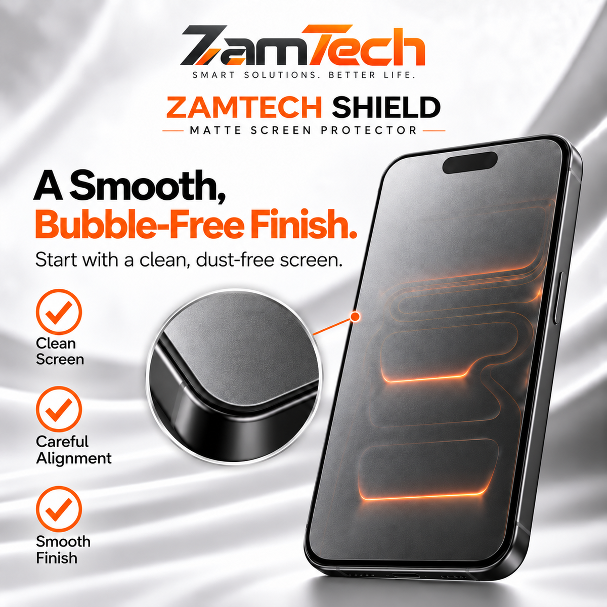 IPhone 13 Matte Simple Screen Protector