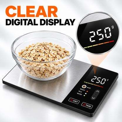 ZamTech Slim Digital Kitchen Scale