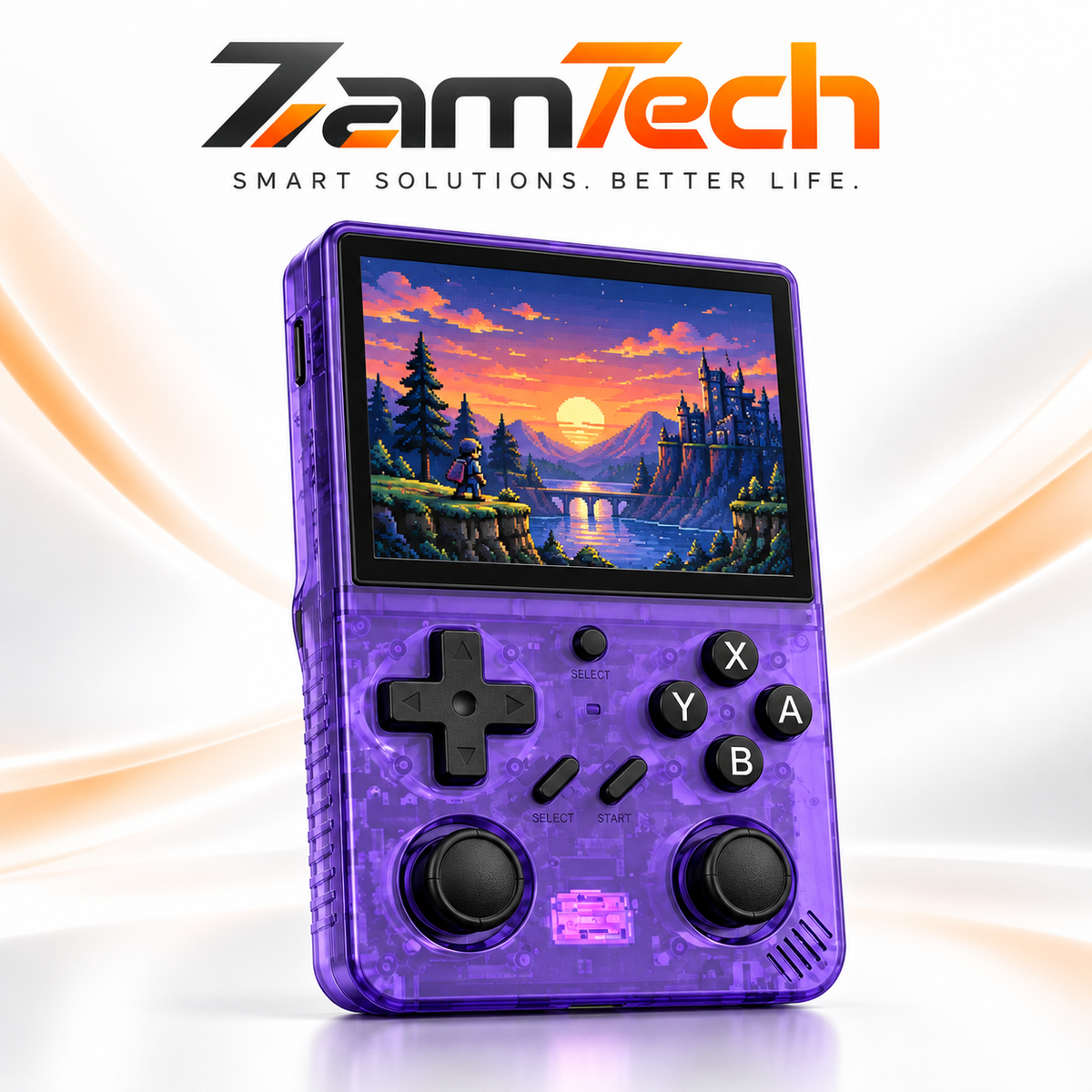 ZamTech Retro 3D Handheld Gaming Console