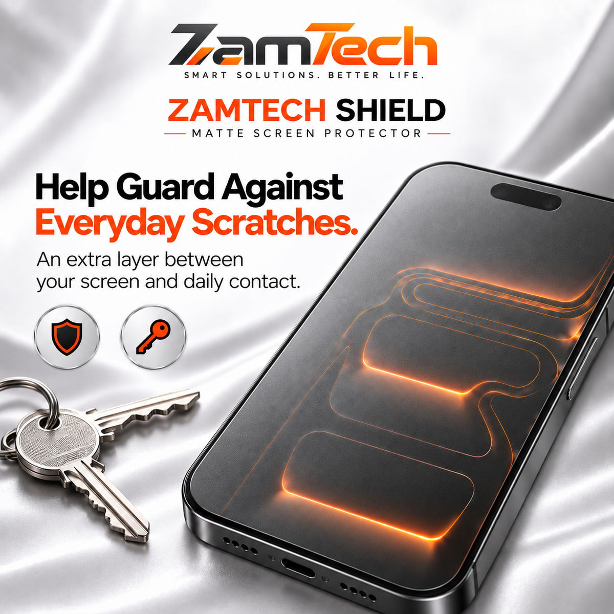 IPhone 12 Matte Simple Screen Protector
