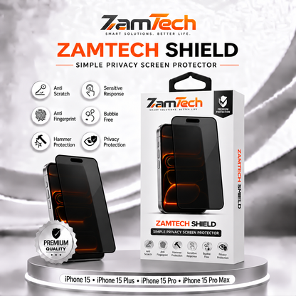 IPhone 15 Simple Privacy Screen Protector