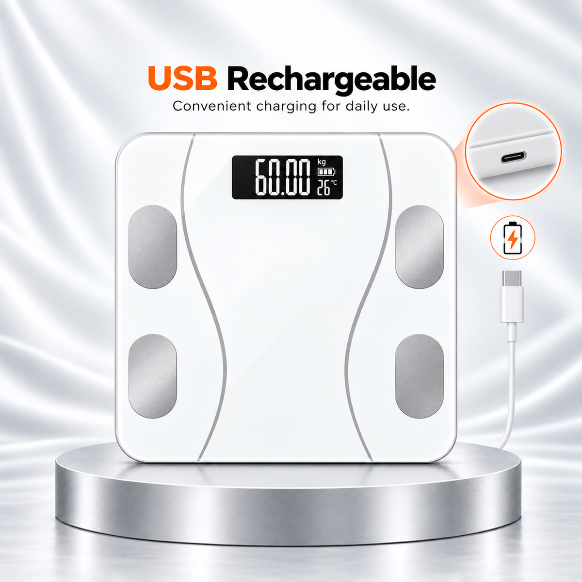 ZamTech Smart Digital Body Weight Scale