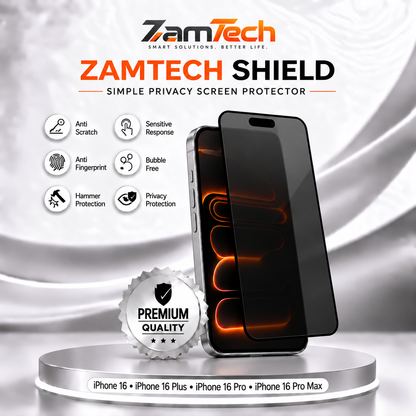 IPhone 16 Simple Privacy Screen Protector
