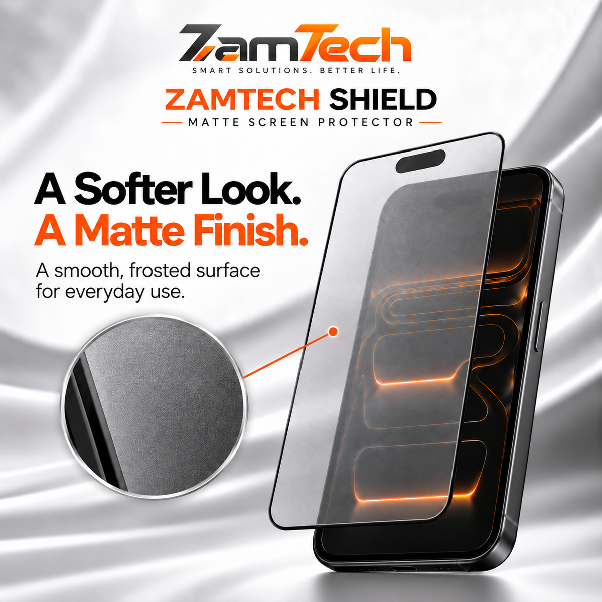 IPhone 16 Matte Simple Screen Protector