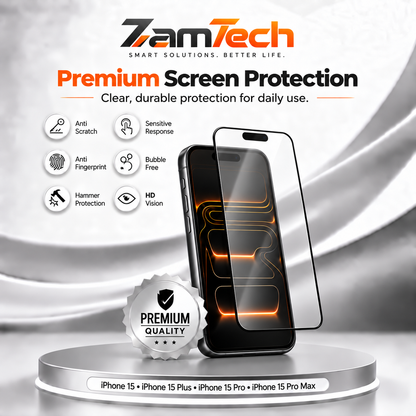 IPhone 15 Simple Screen Protector