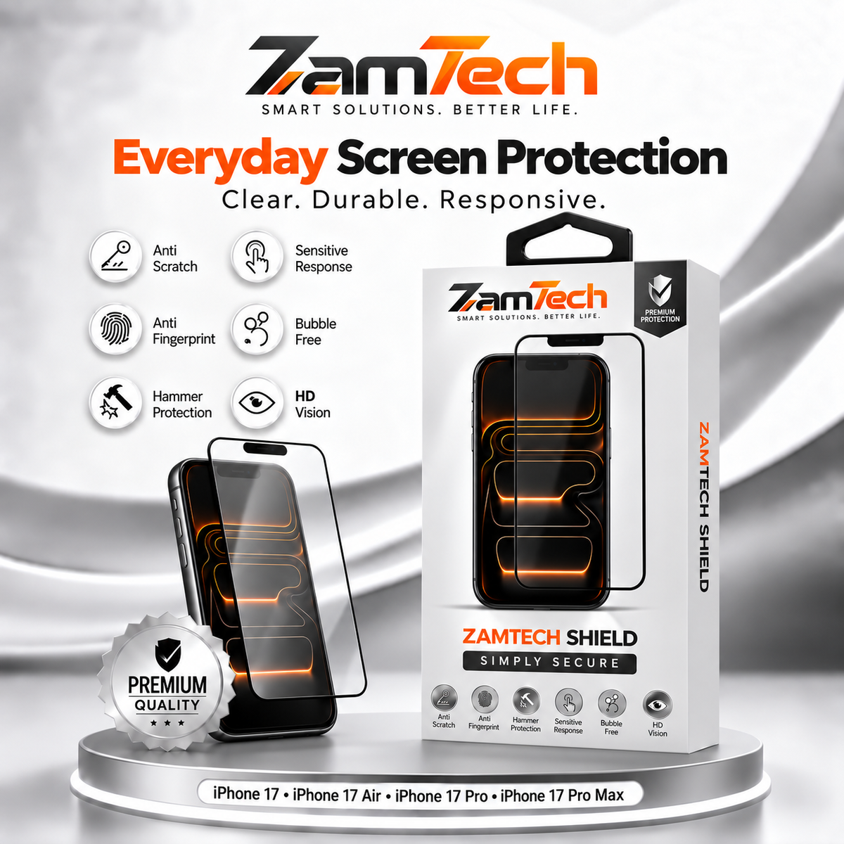 IPhone 17 Simple Screen Protector