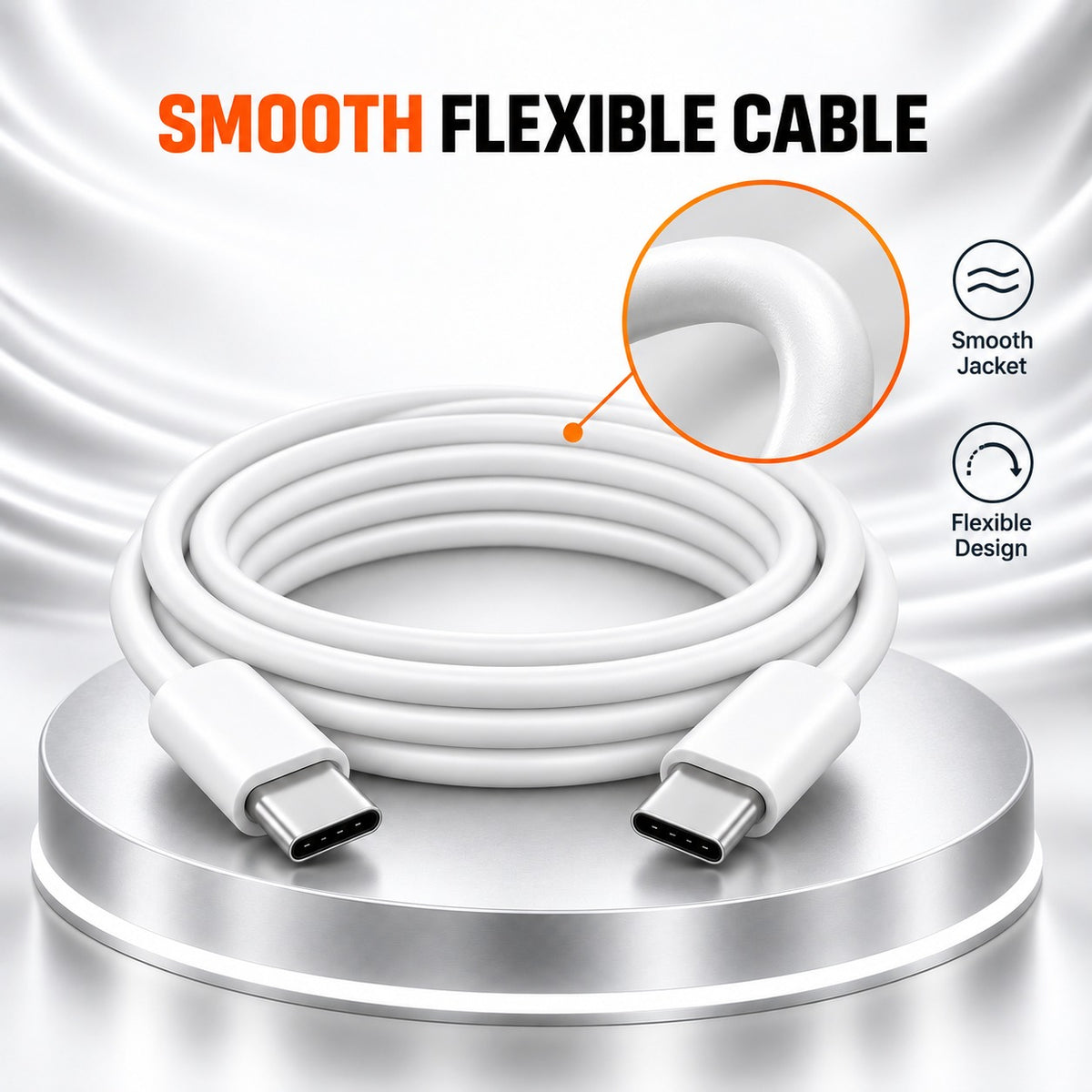 ZamTech USB-C to USB-C Fast Charging Cable